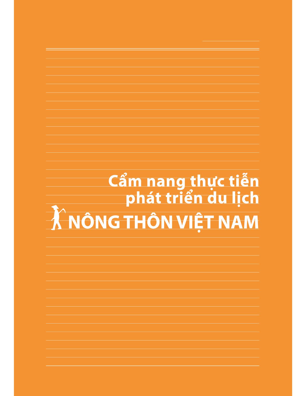 Cẩm nang thực tiễn phát triển du lịch nông thôn Việt Nam