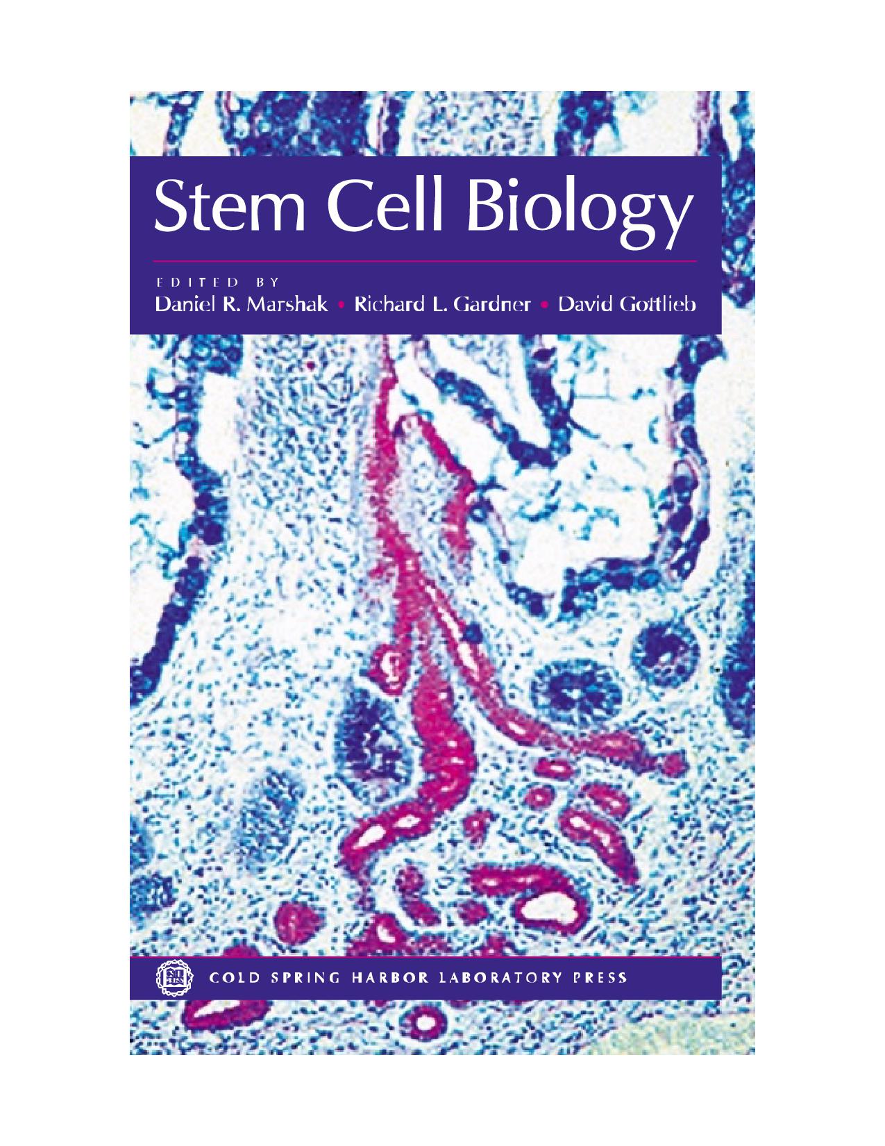 Stem Cell Biology.