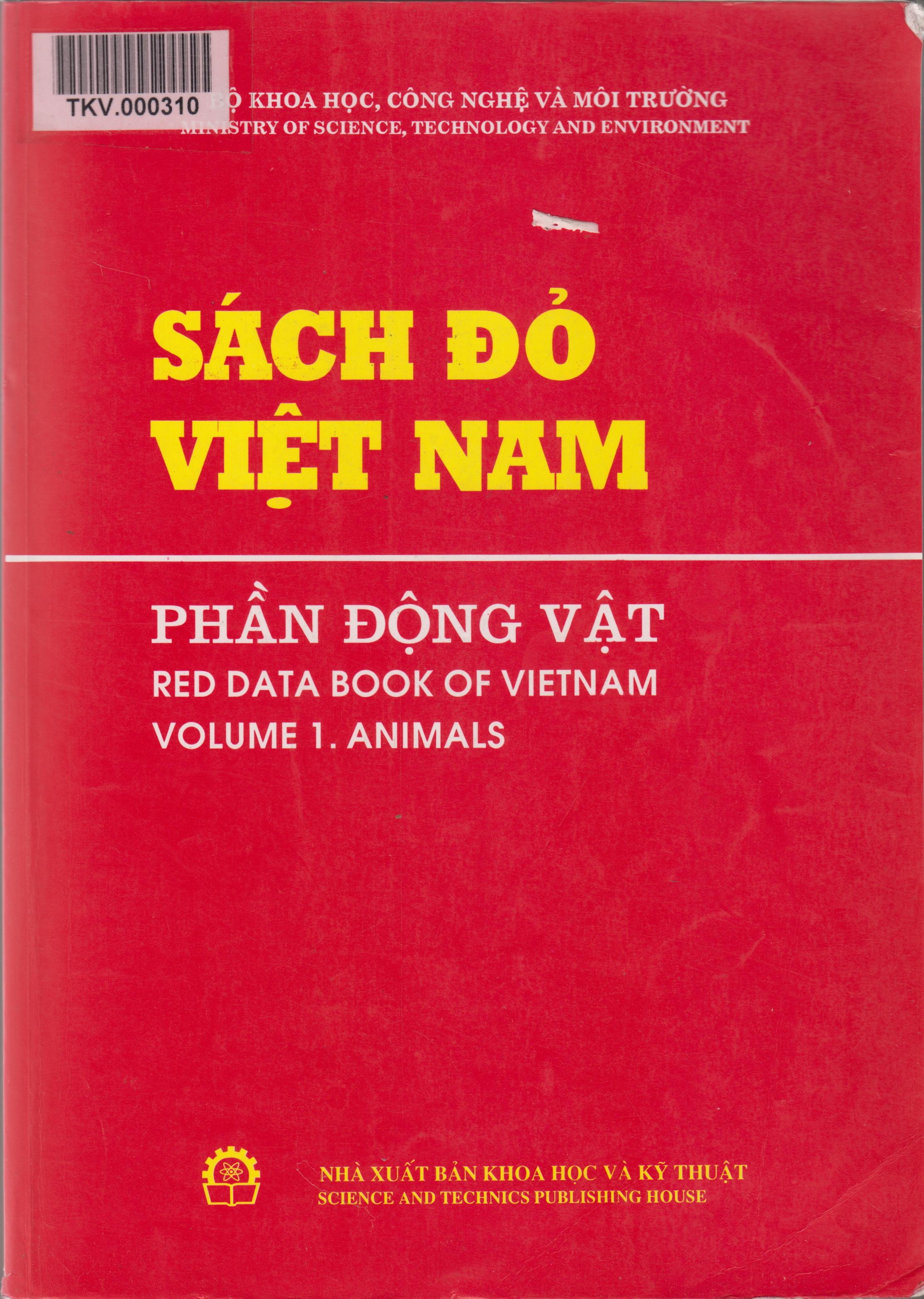 Sách đỏ Việt Nam - Phần động vật